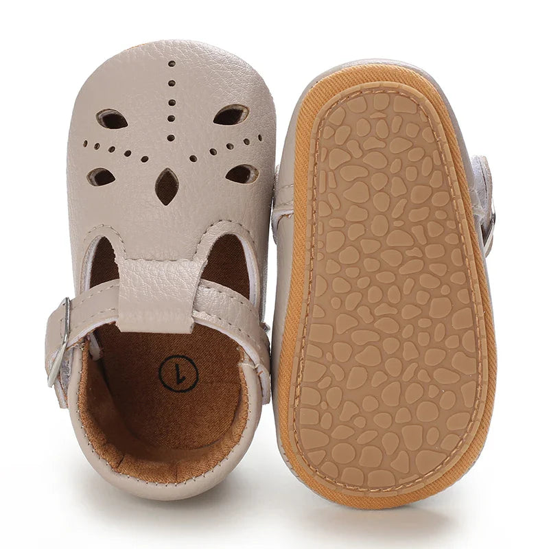 Almond Cut Mary Jane Anti-slip Shoes