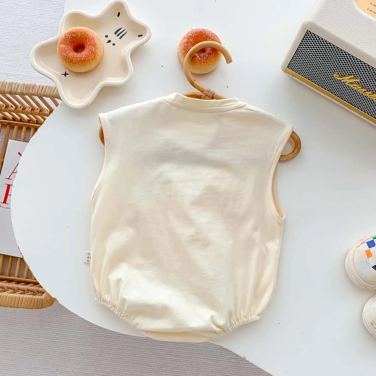 3D Animal Cartoon Romper