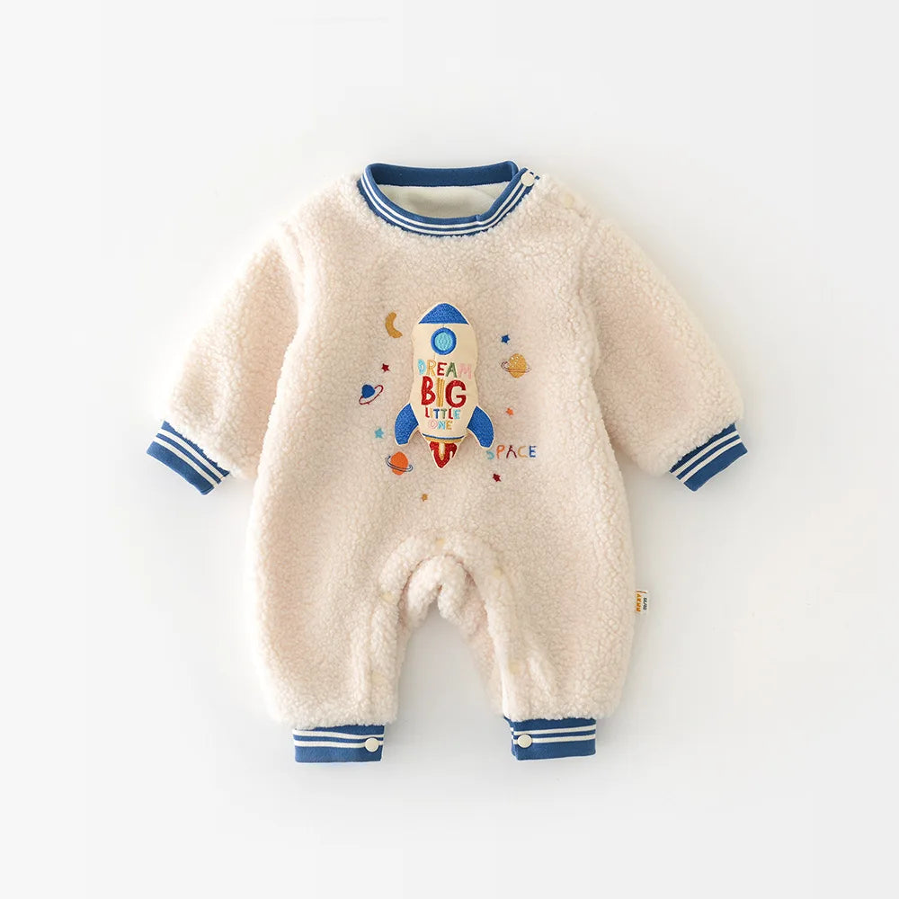 Plush Rocket Fleece Jumpsuit