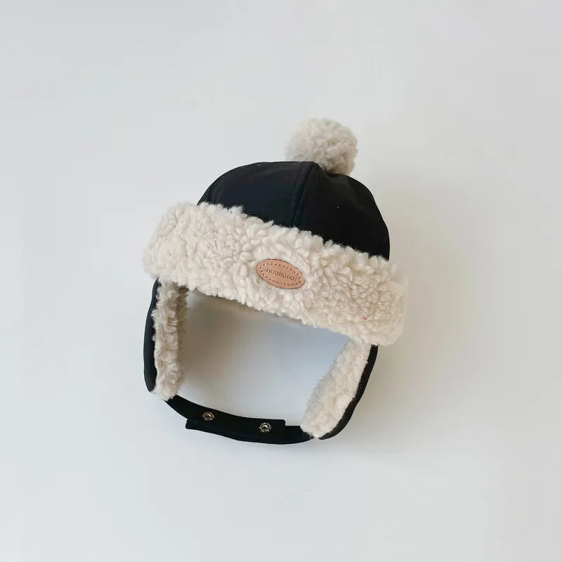 Kids Mongolian Velvet Warm Winter Hat