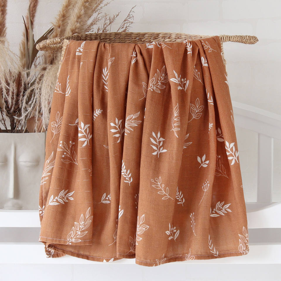Art Deco Muslin Swaddles