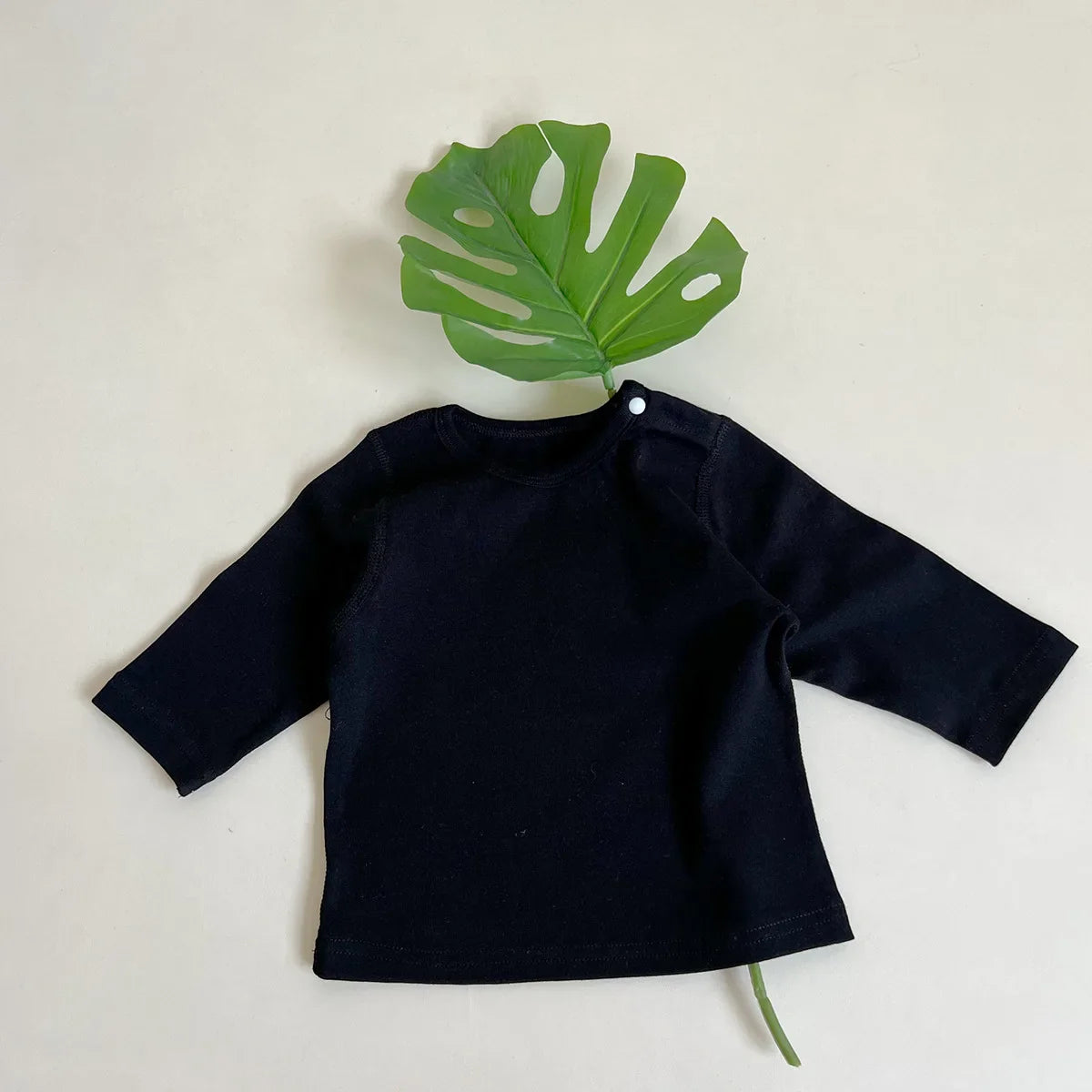 Long Sleeve Snap T-Shirt