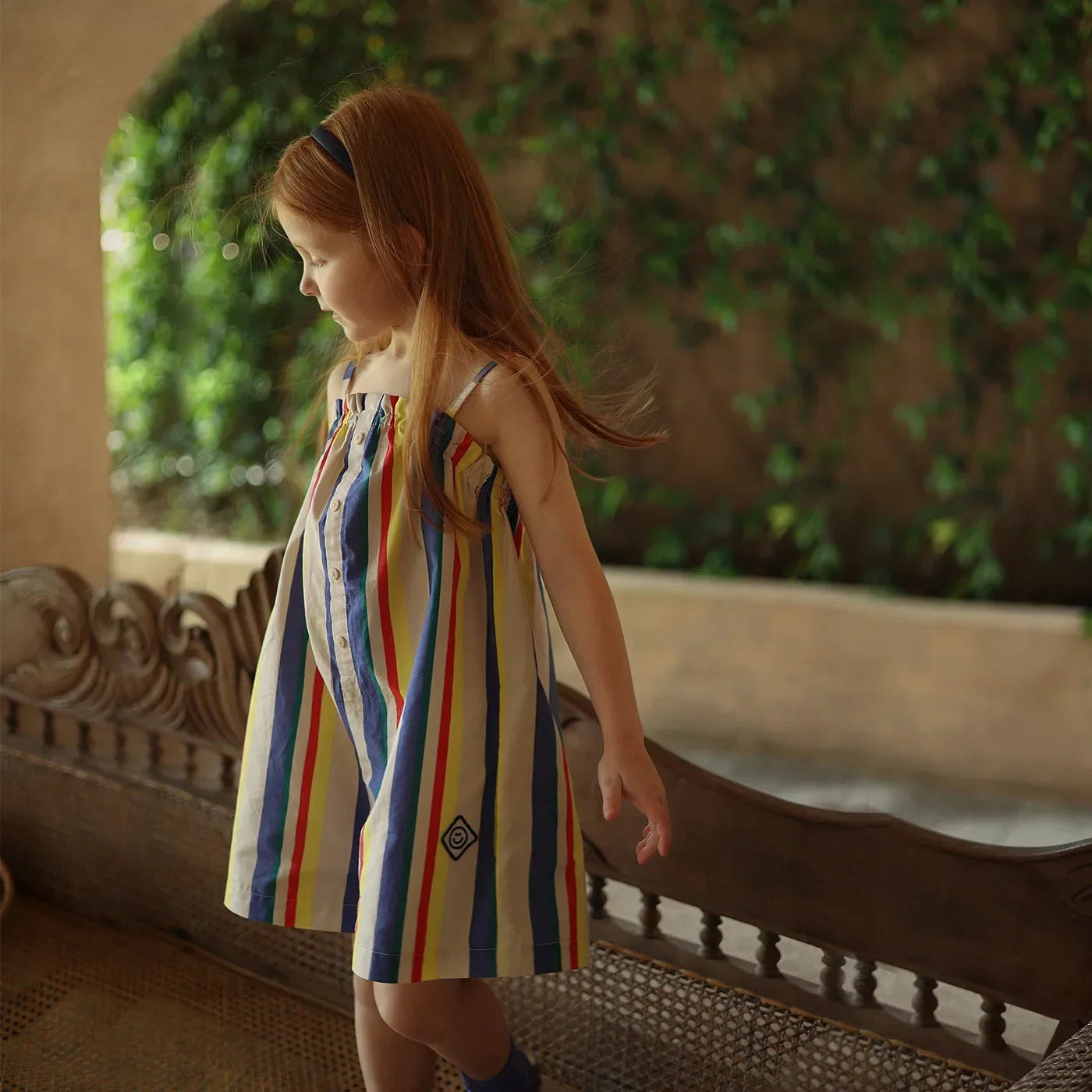 Sling Striped Overalls Jumpsuit