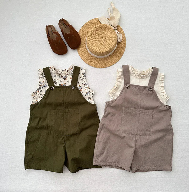Ruffle Sleeveless Top