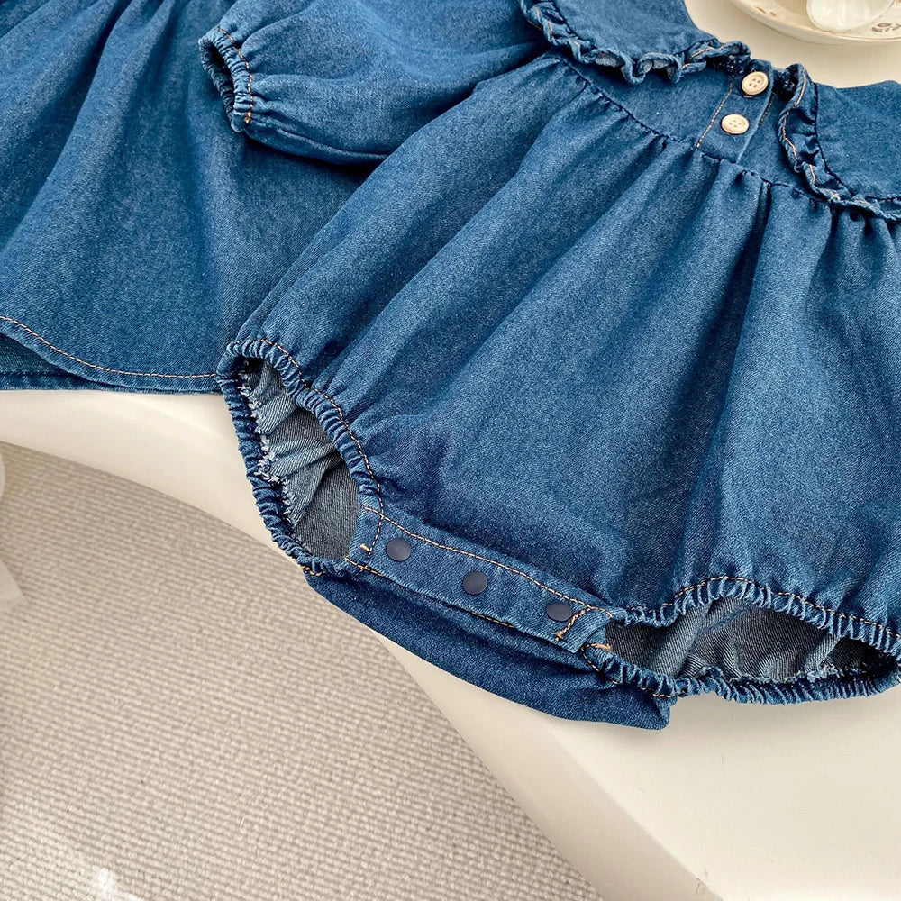 Denim Peter Pan Sister Outfit
