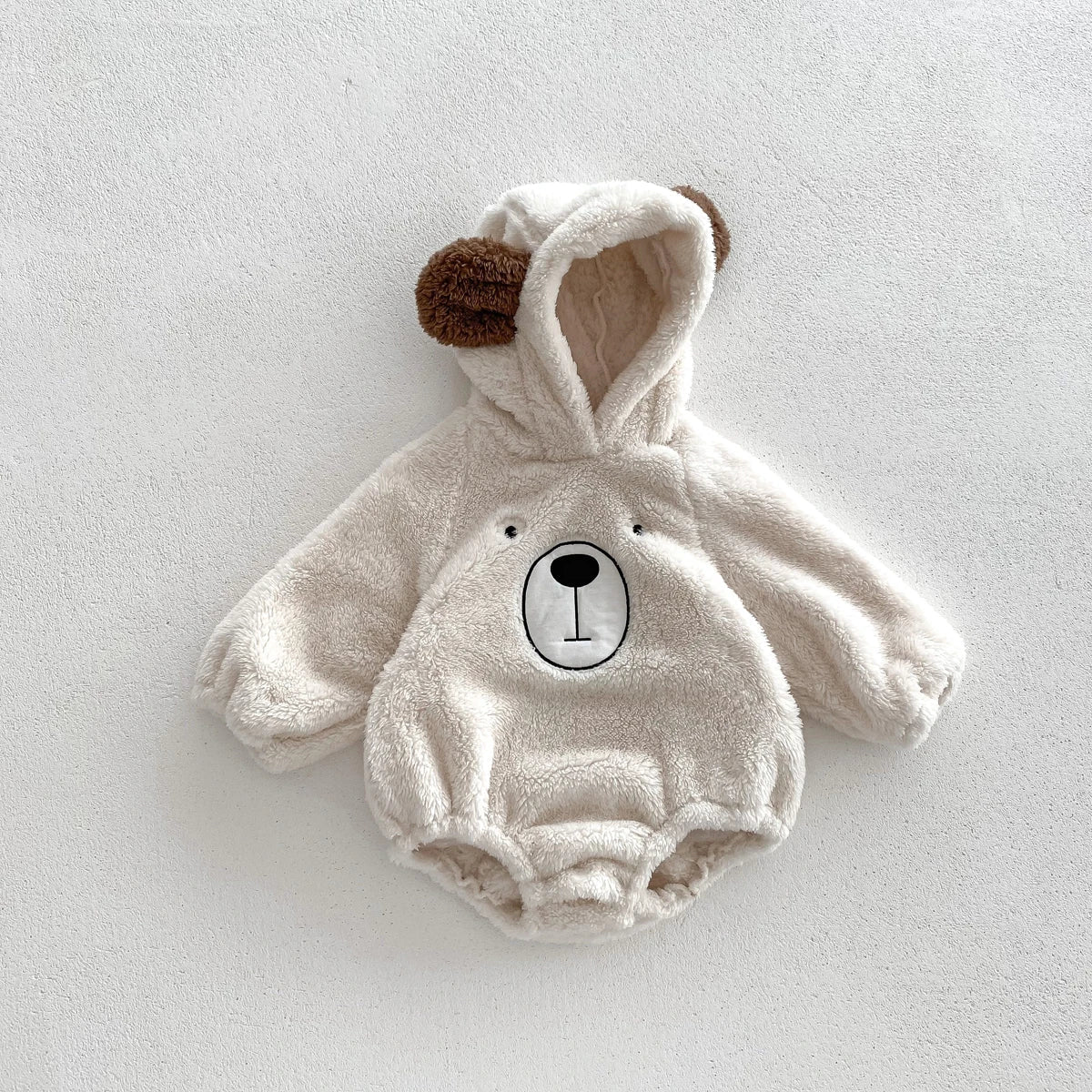 Teddy Bear Cozy Hooded Outfit