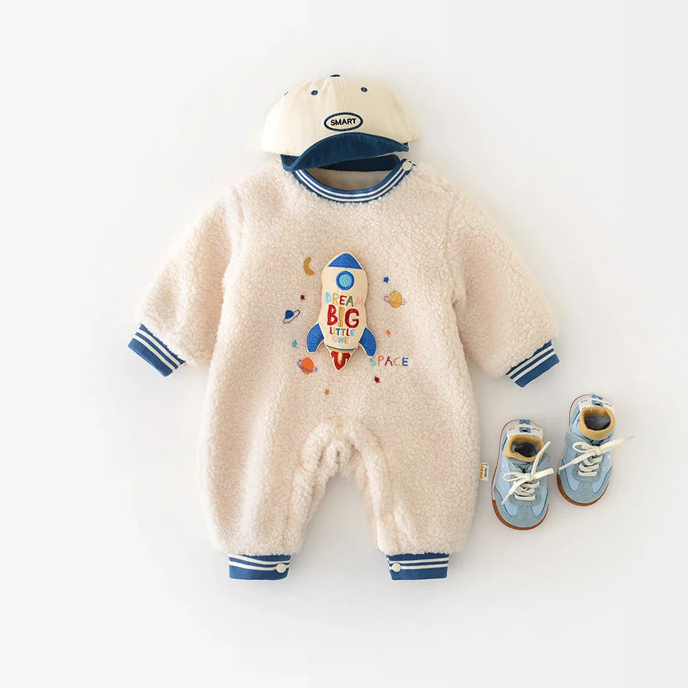 Plush Rocket Fleece Jumpsuit