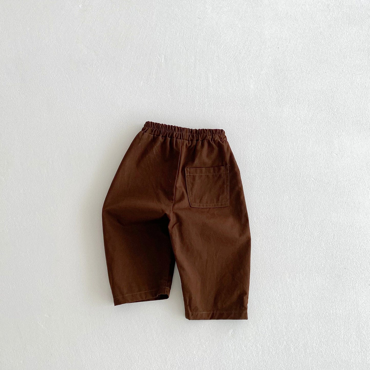 Elastic Waist Casual Pants
