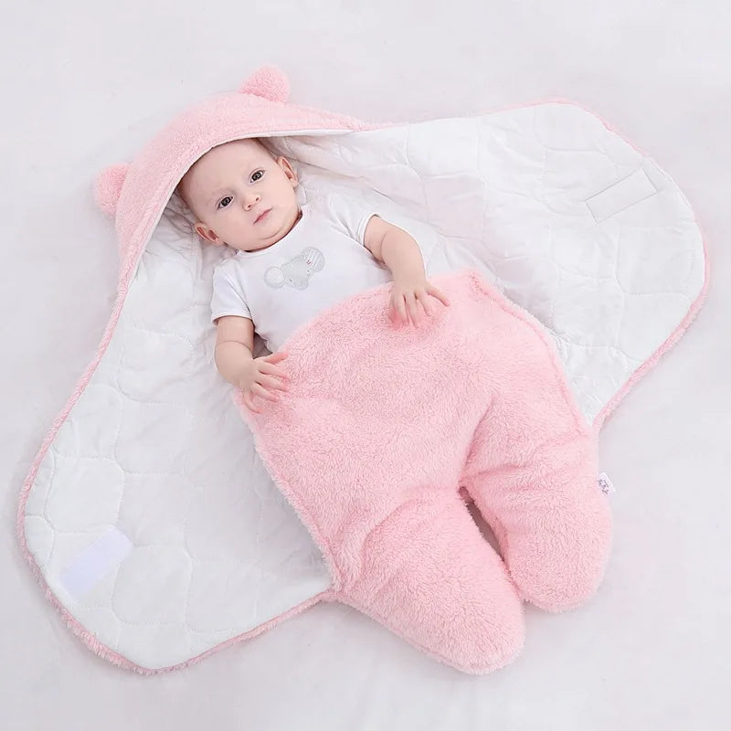 Newborn Plush Bunny Swaddle