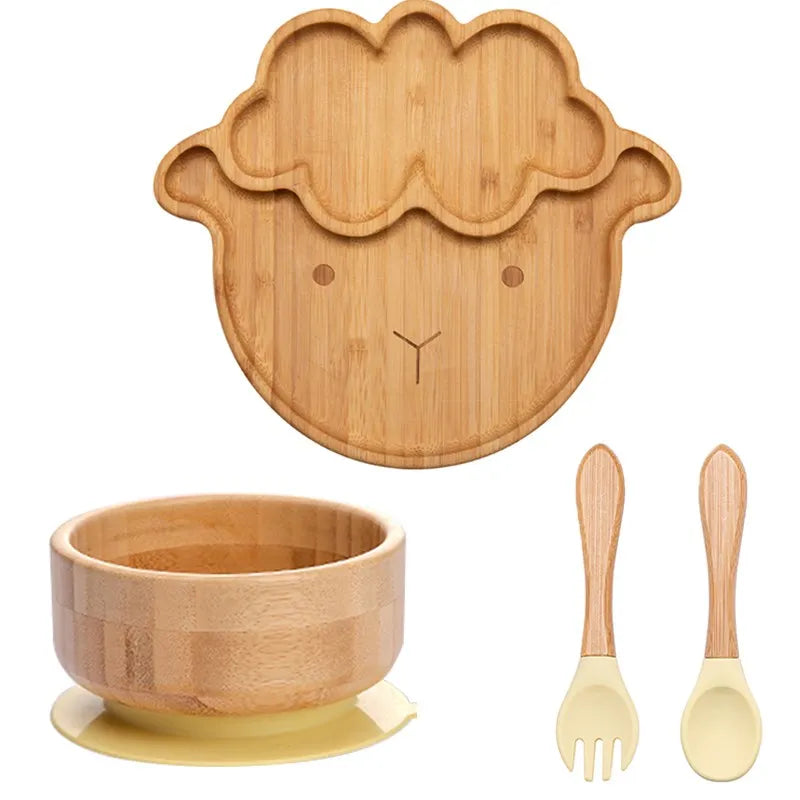 Bebe Bamboo Plate Set
