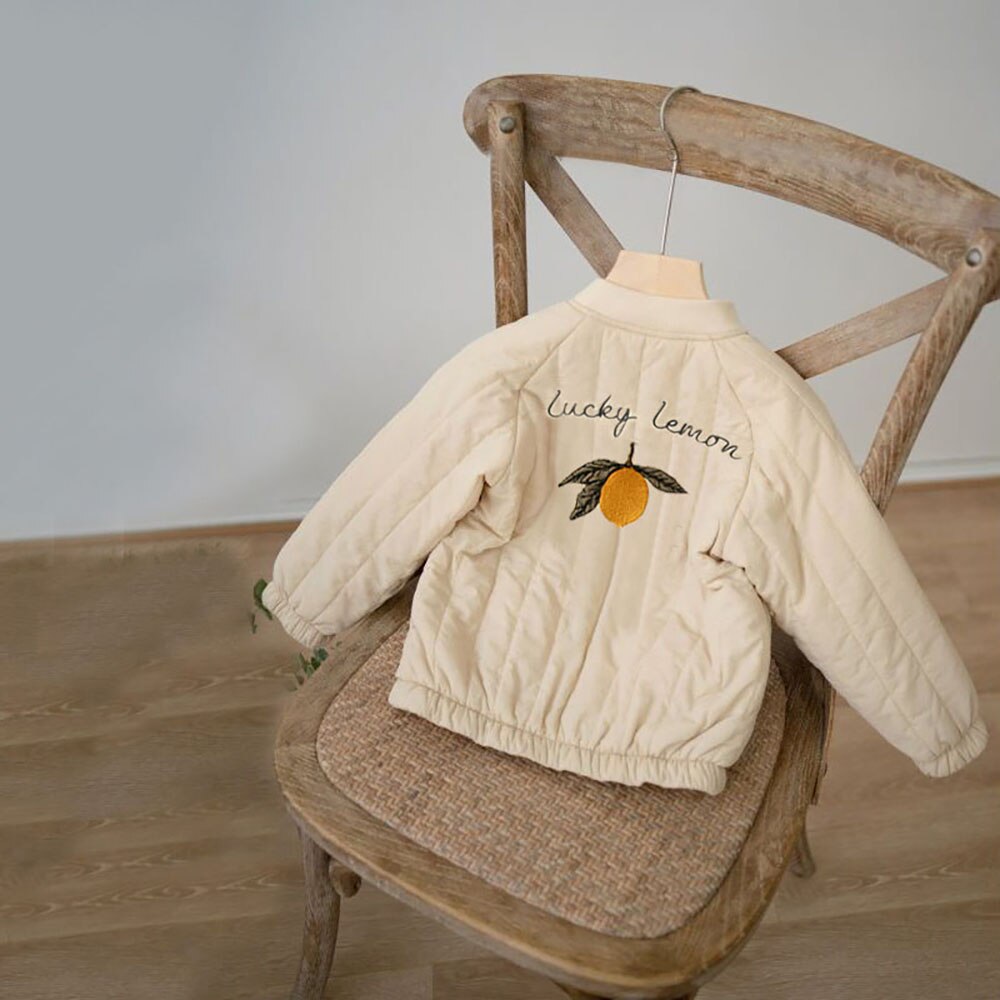 Kids Embroidered Patch Jacket