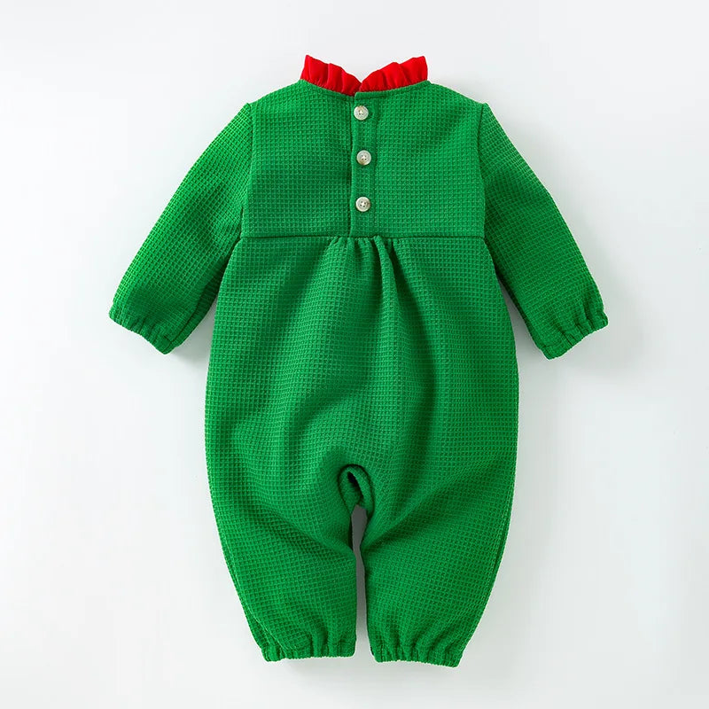 Christmas Ribbon Romper