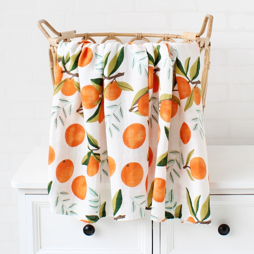 Art Deco Muslin Swaddles