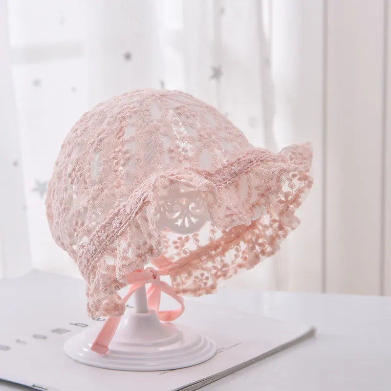 Double Layer Full Lace Baby Hat