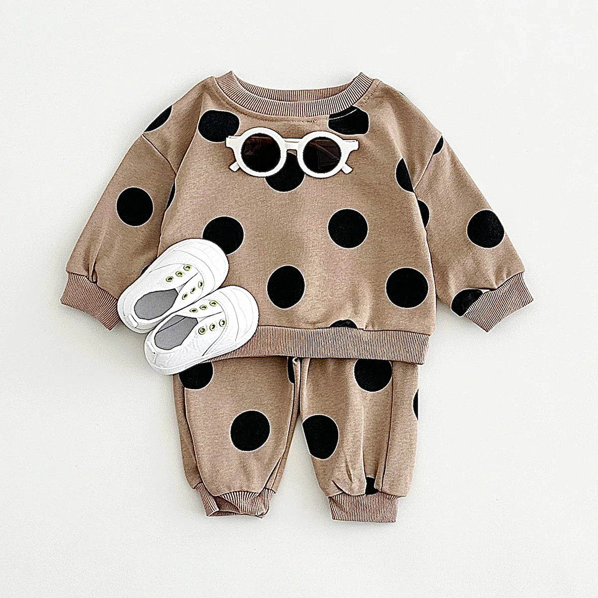 Polka Dot Jogger Set