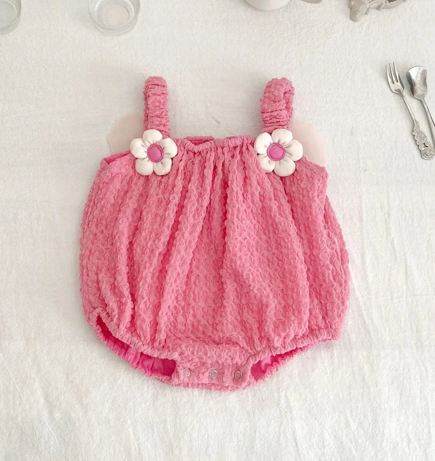 Butterfly Wings Flower Romper