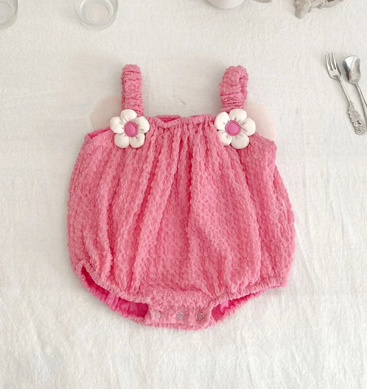 Butterfly Wings Flower Romper