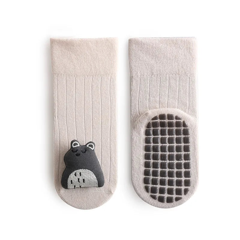 Cute Cartoon Animal Baby Non-Slip Socks