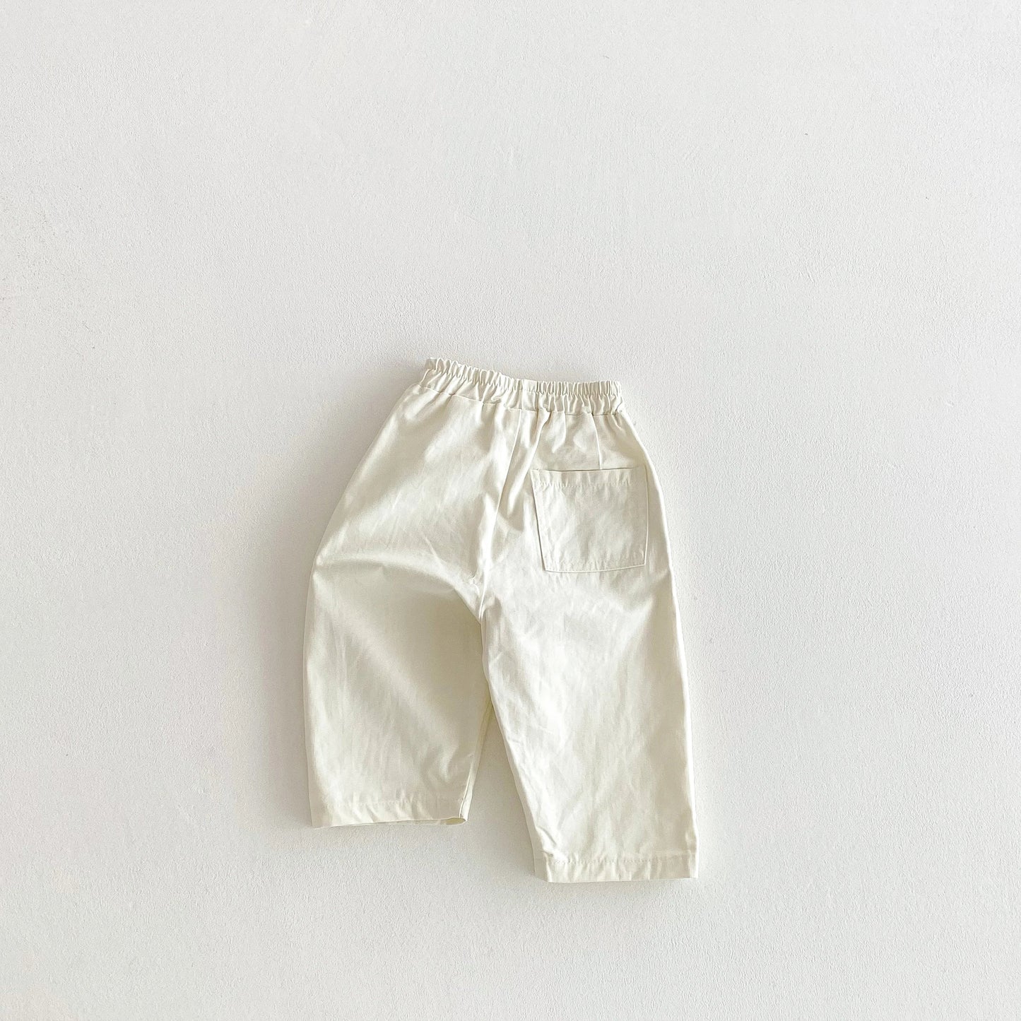 Elastic Waist Casual Pants