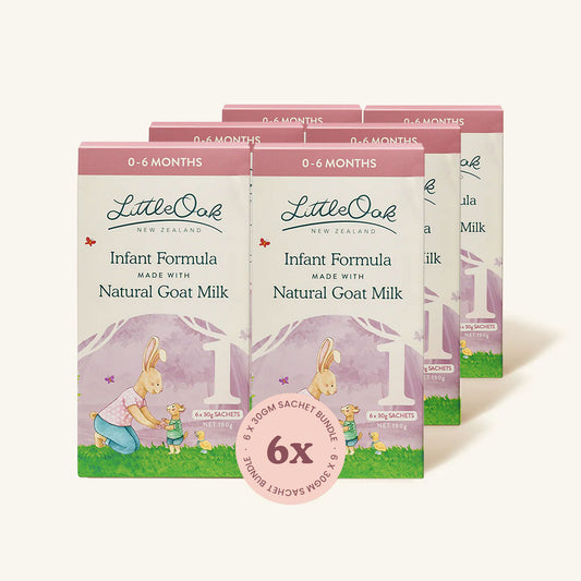 Easy Everyday Sachet Bundle – Natural Goat Milk Infant Formula with Olive Oil