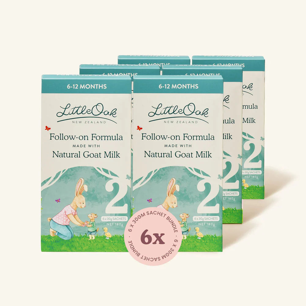 Easy Everyday Sachet Bundle – Natural Goat Milk Follow-on Formula with Olive Oil