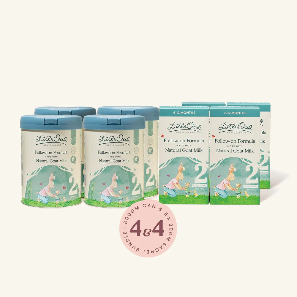 Family Saver Bundle - Natural Goat Milk Follow-on Formula with Olive Oil