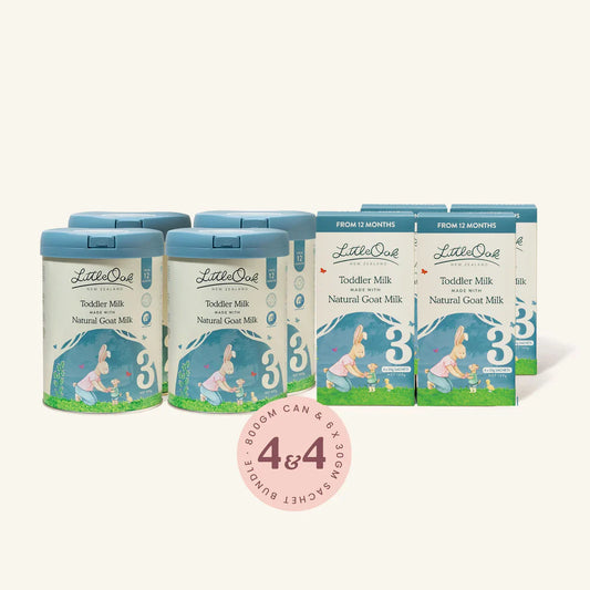 Family Saver Bundle - Natural Goat Milk Toddler Milk with Olive Oil