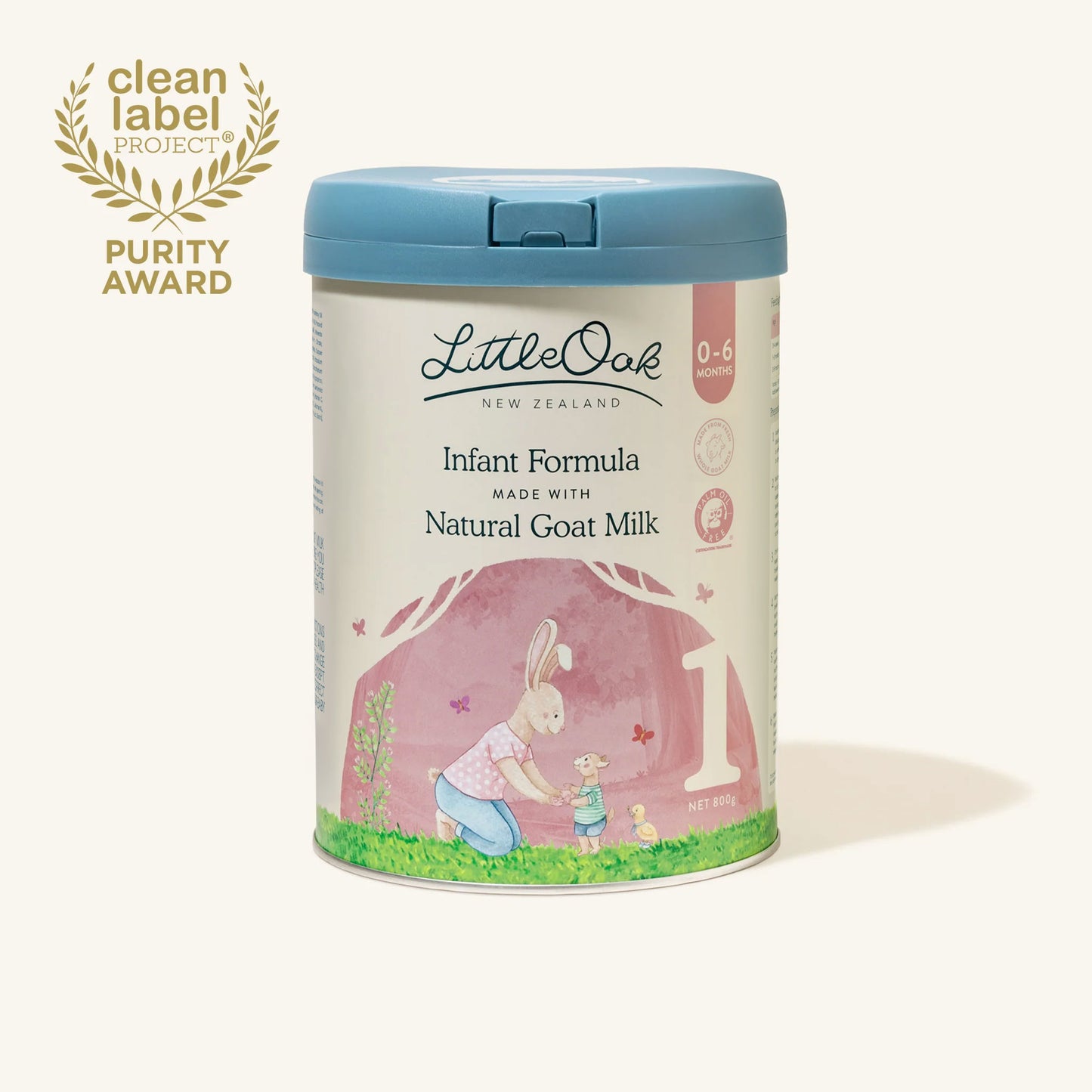 Natural Goat Milk Infant Formula with Olive Oil 6 x 800gm Cans (Stage 01)