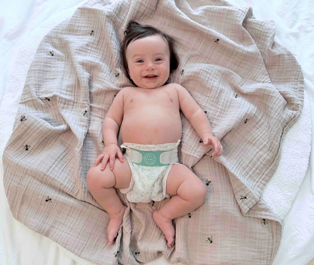 Little Toes® Natural Bamboo Diapers — 36 Pack