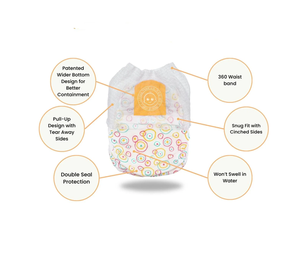 Little Toes® Natural Disposable Swim Diapers — 24 Pack