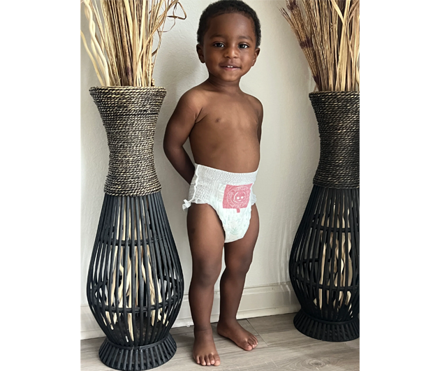 Little Toes® Natural Bamboo Diapers — 36 Pack