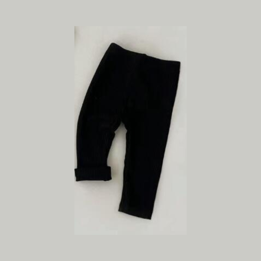 Girls Skinny Ribbed Pants