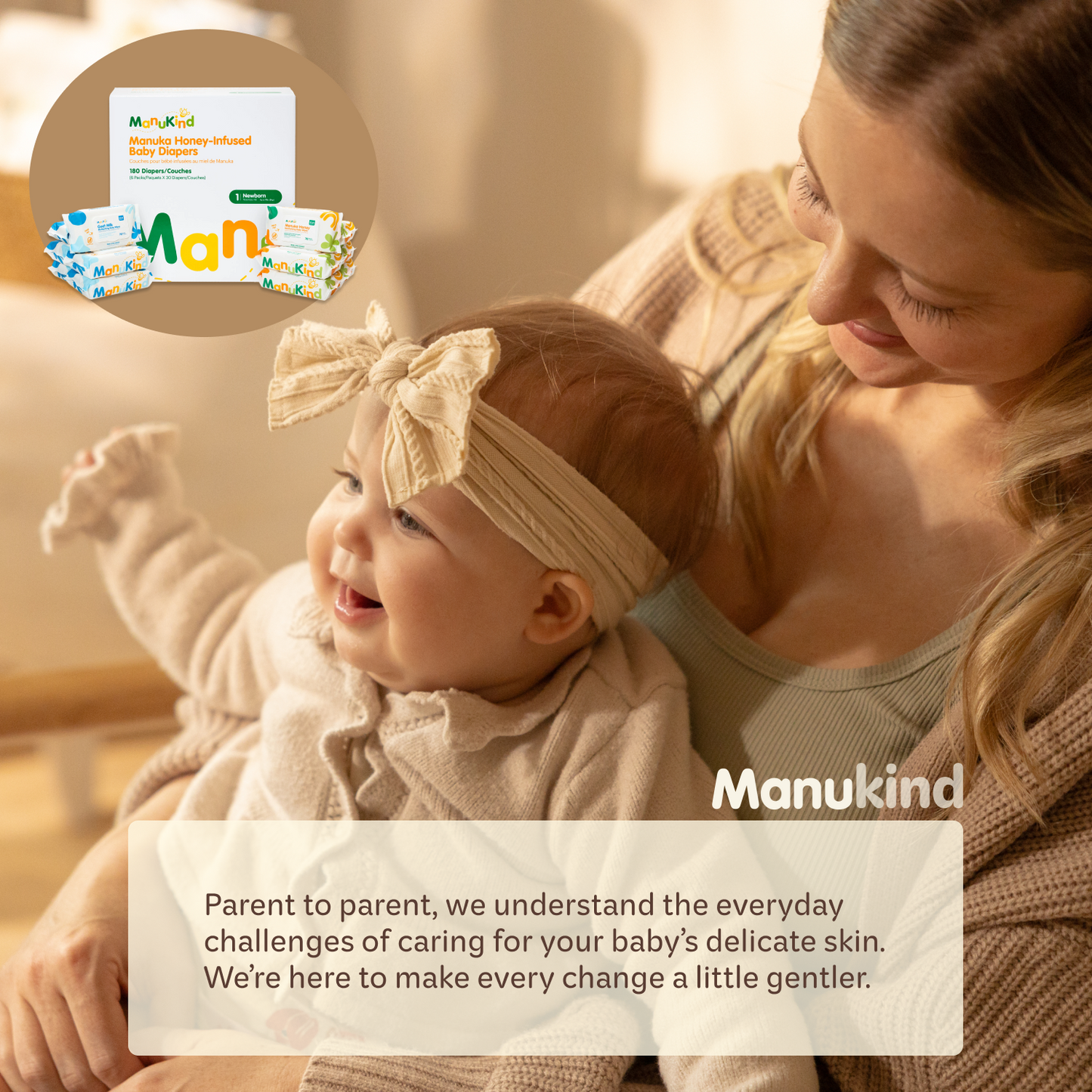 Manukind Manuka Honey Baby Wipes