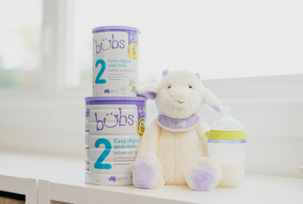 Aussie Bubs Goat Milk Follow-on Formula (Stage 2, 6-12 months)