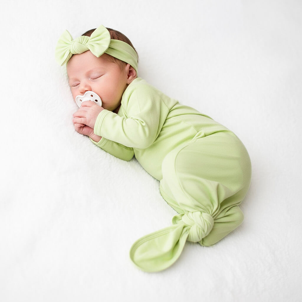 Knotted Gown Set - Headband