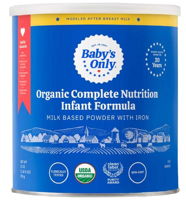 Baby's Only - Organic Complete Nutrition Infant Formula - (0-12 months)