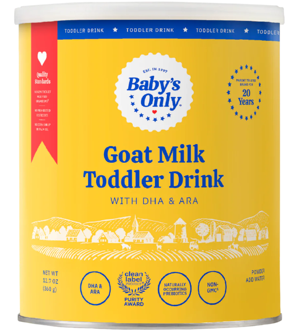 Baby's Only Goat Milk Toddler Drink – Granola Baby