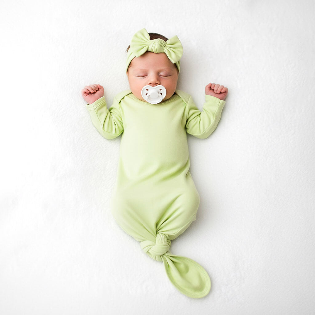 Knotted Gown Set - Headband