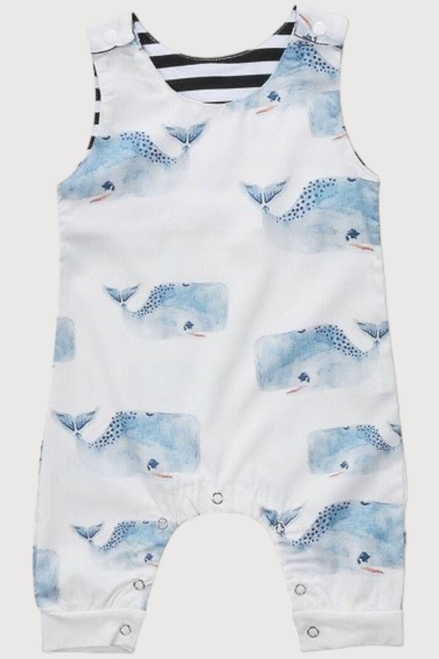 Ocean Blue Whale Jumpsuit