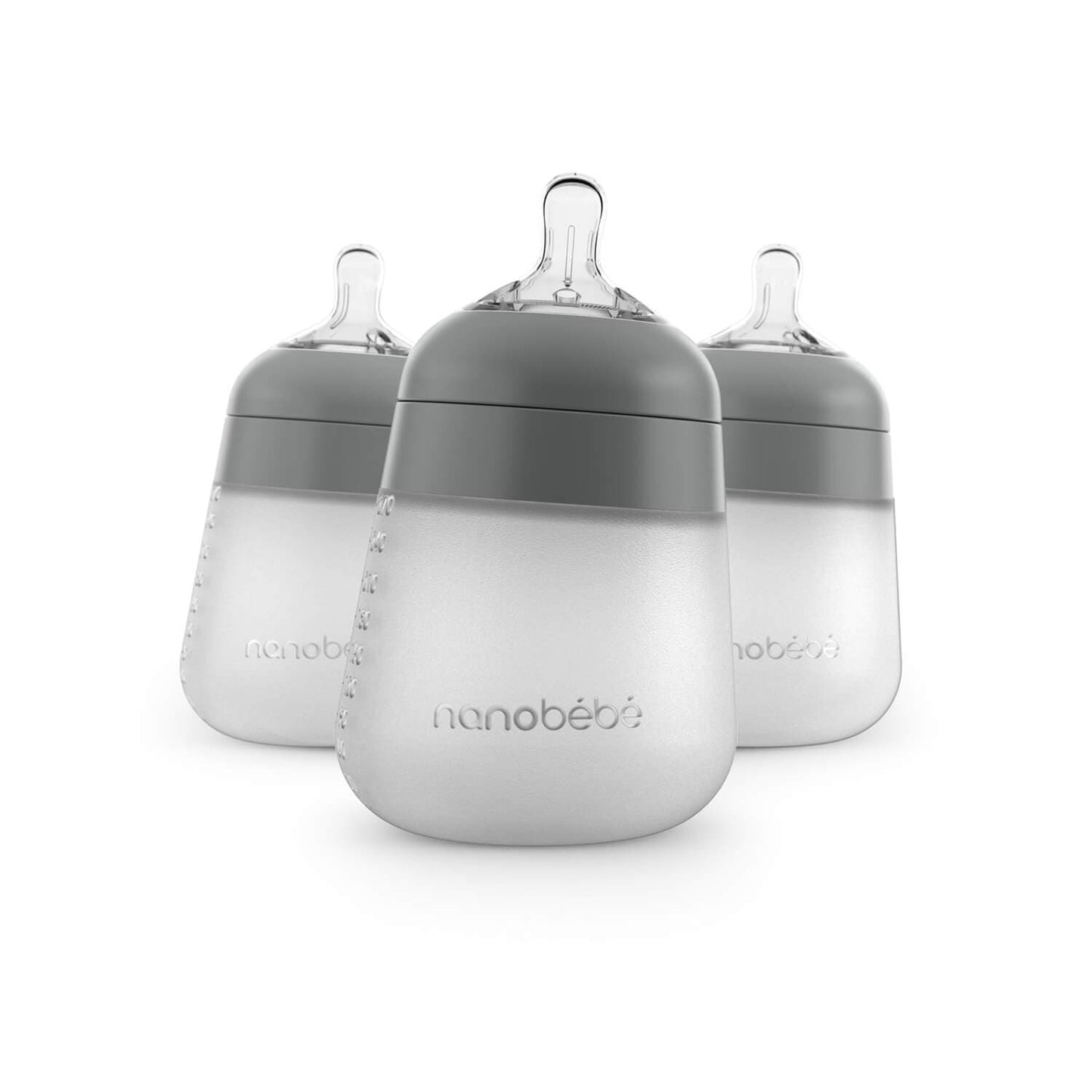 9oz Flexy Silicone Baby Bottle by Nanobébé US