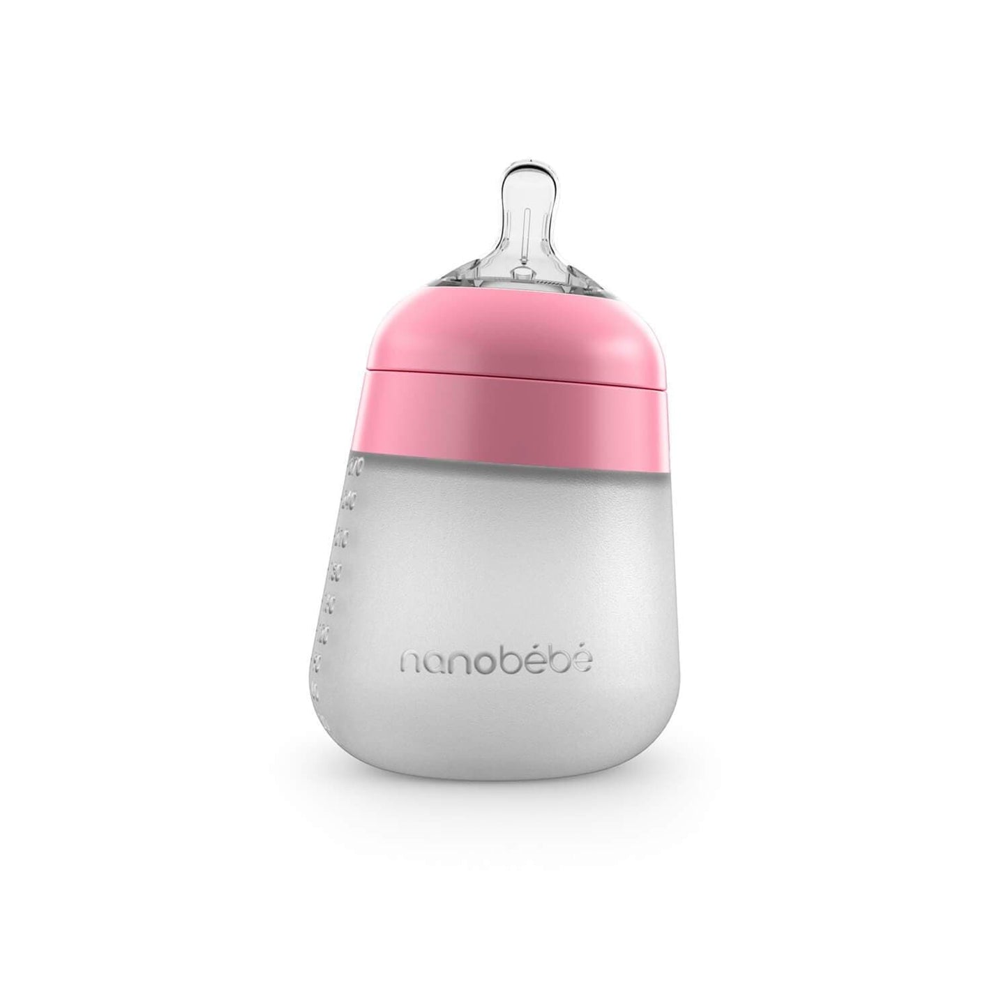 9oz Flexy Silicone Baby Bottle by Nanobébé US