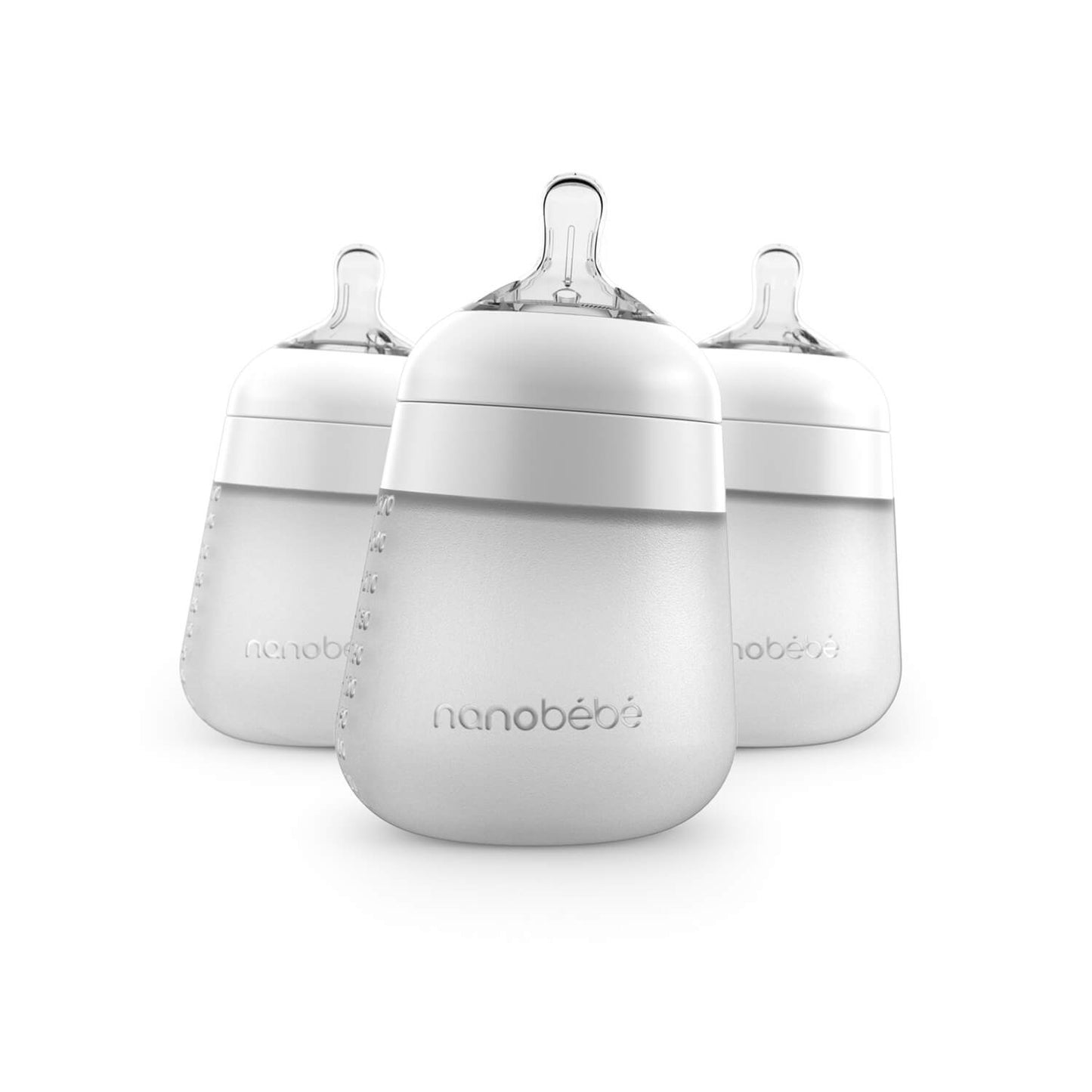 9oz Flexy Silicone Baby Bottle by Nanobébé US