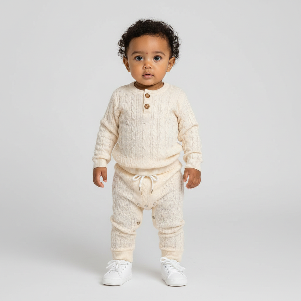Soft Knitted Lounge Set