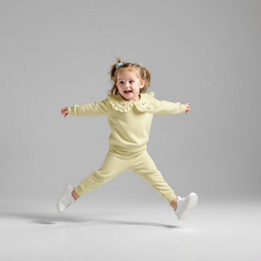 Embroidered Frill Collar Play Set